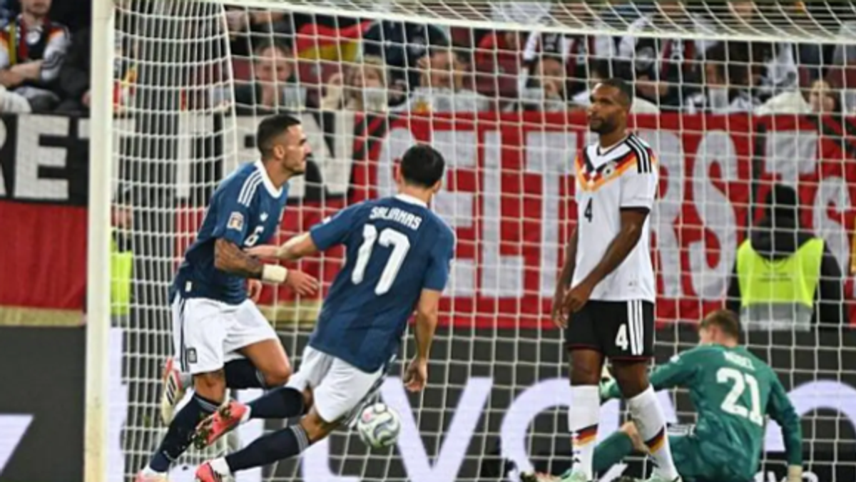 اليونان تفوز على ألمانيا بهدف نظيف في دوري الأمم الأوروبية