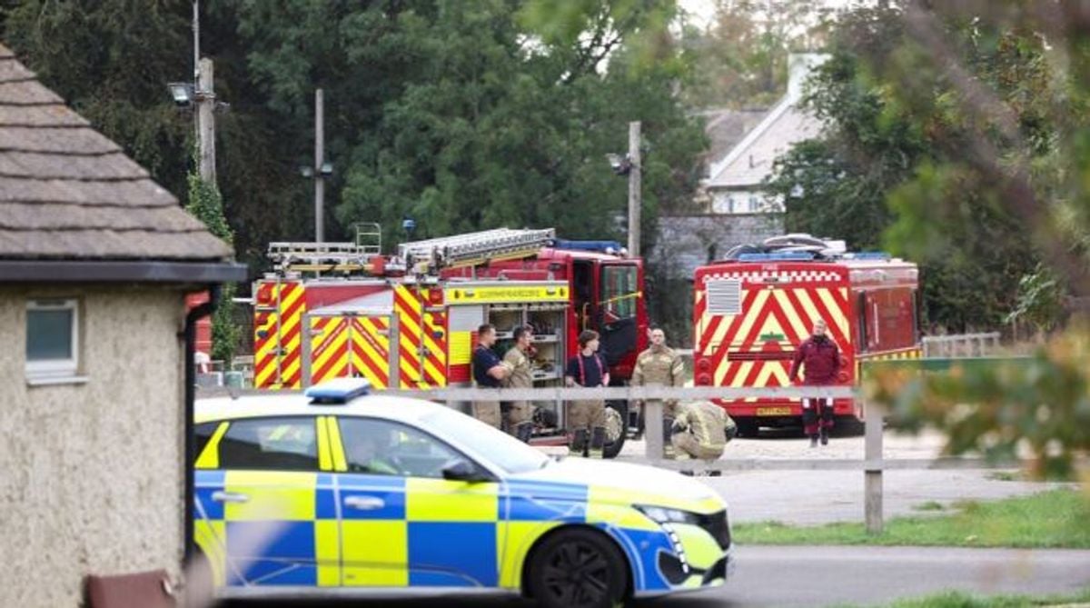 UK police arrest suspects after incident near US-used airbase