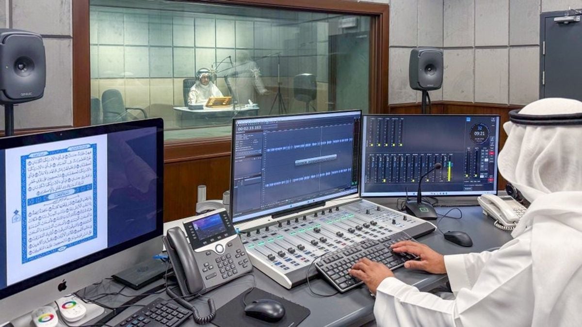 Ministry records Quran recitations at King Fahd Complex studio
