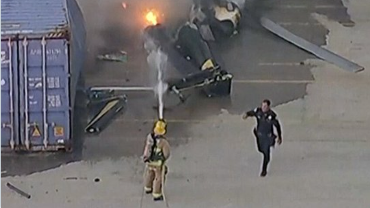 NBC4 news helicopter crashes in Los Angeles, killing three