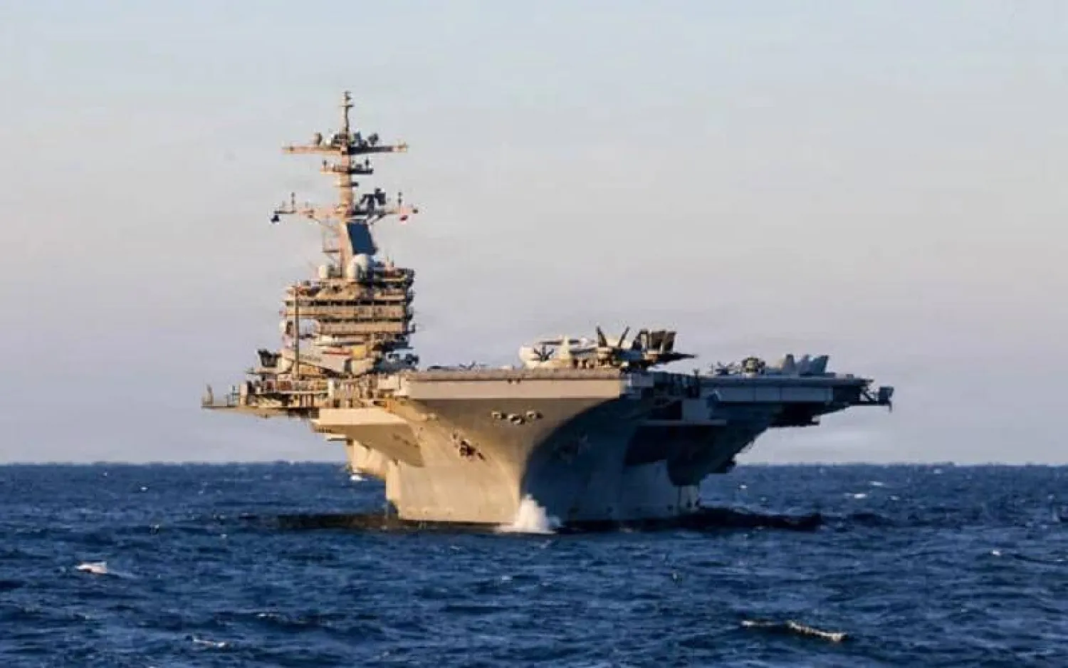 Two US aircraft carriers and destroyer depart Middle East: Fox News