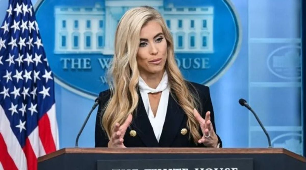 New White House spokesperson Katie Zakaria holds first press briefing in 14 minutes