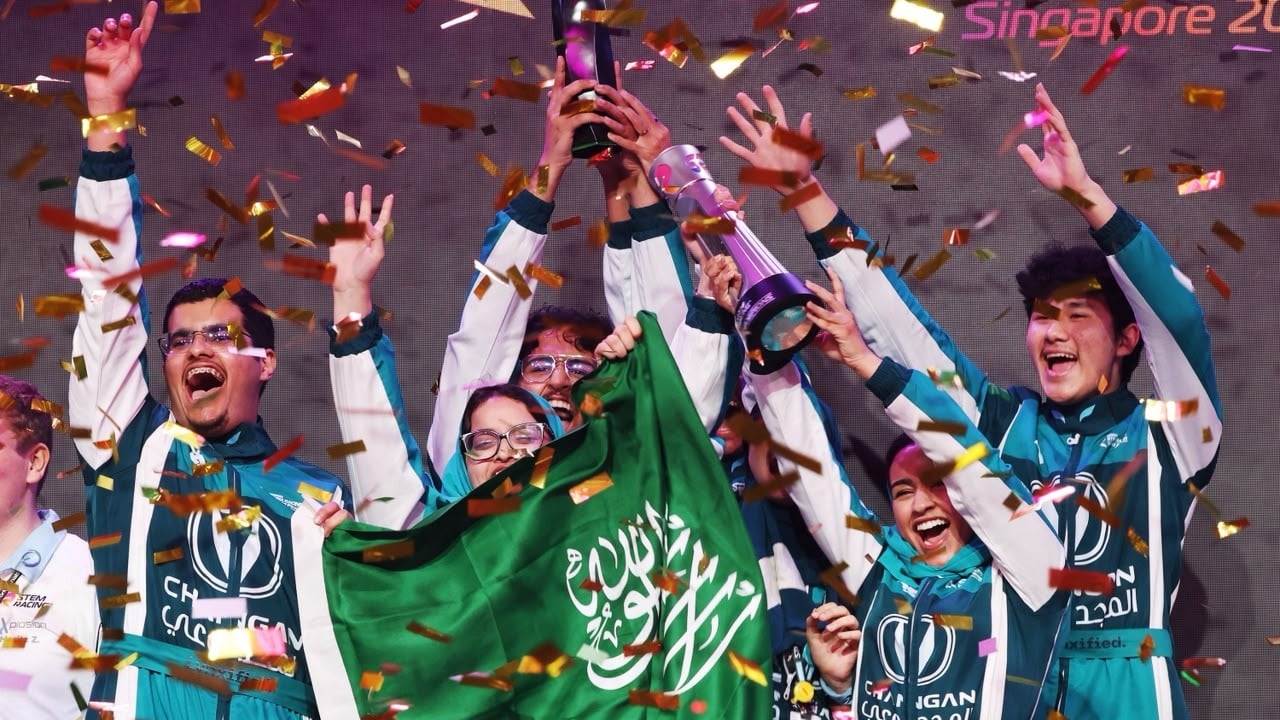 Saudi team LYNX Racing wins first global STEM Racing title
