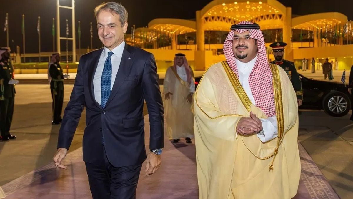 Yunanistan Başbakanı Miçotakis Riyad'dan ayrıldı