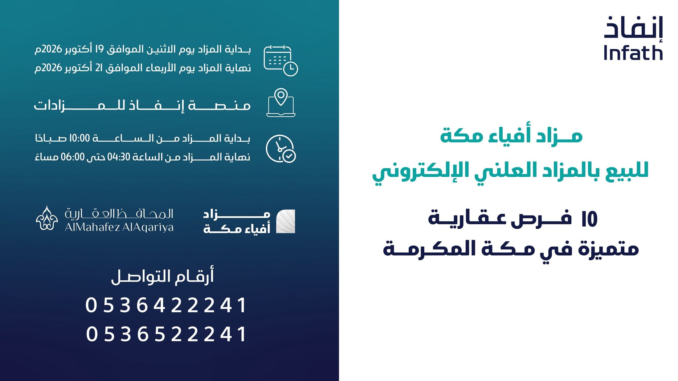 Ten prime properties to be auctioned online in Makkah