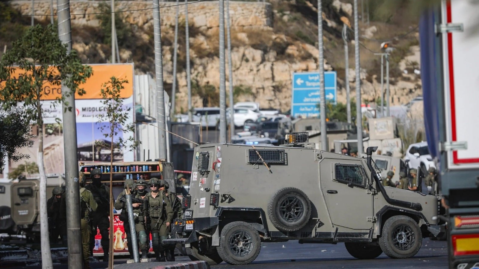 Netanyahu orders full West Bank lockdown after Hebron shooting wounds five