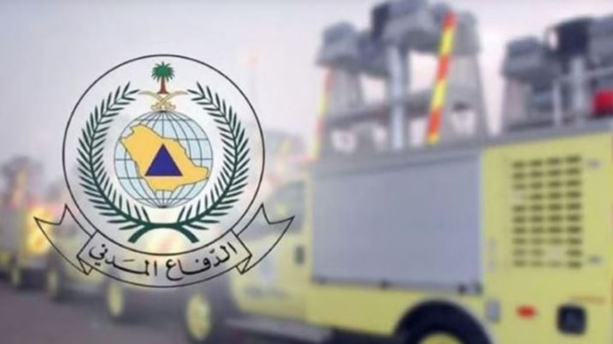 الدفاع المدني بالرياض يُخمد حريقا في محلين تجاريين بحي منفوحة
