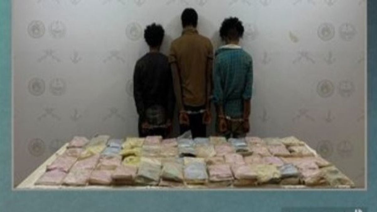 Warga Saudi dan 3 Warga Ethiopia Ditangkap karena Selundupkan Narkoba di Jazan dan Asir