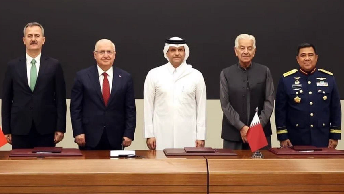 Qatar, Indonesia, Pakistan and Turkey sign defense cooperation pact