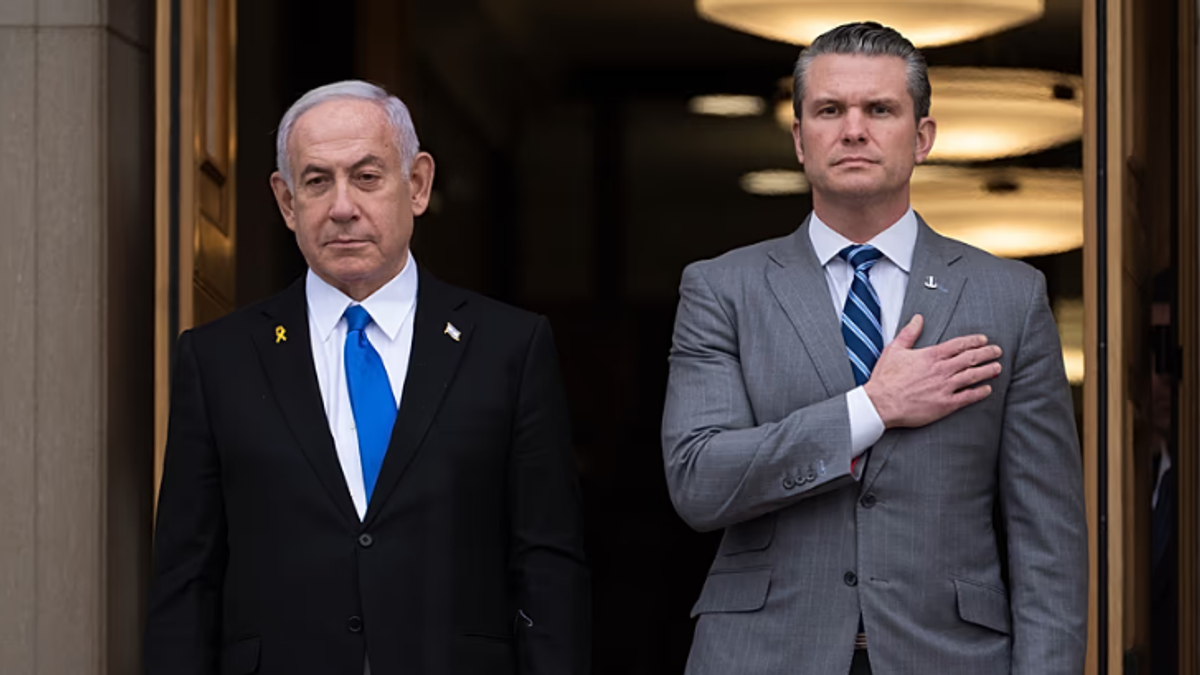 US Defense Secretary Pete Hegseth visits troops in Israel