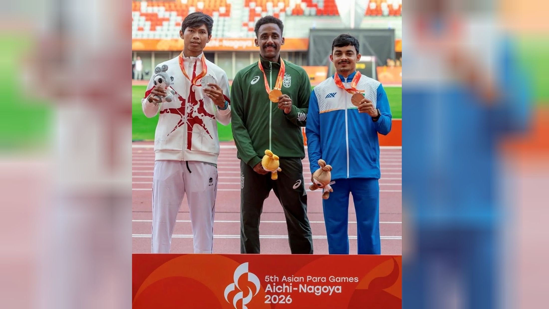 Ali Nakhli, Asya Paralimpik Oyunları'nda 100 metrede altın madalya kazandı