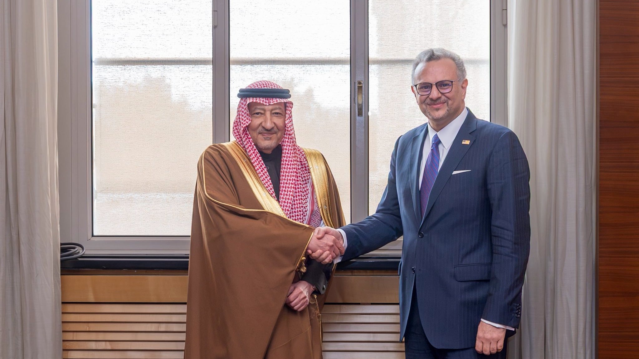 Saudi deputy foreign minister, US presidential adviser discuss Sudan peace efforts in Geneva