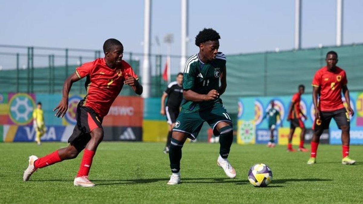 Arabia Saudí sub-15 cae ante Angola en el Mundial juvenil de Bakú