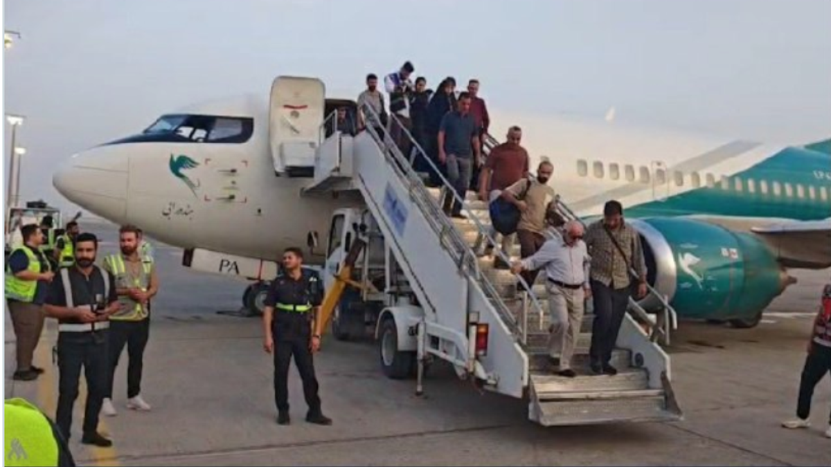 Najaf airport receives first Iranian flight after service suspension