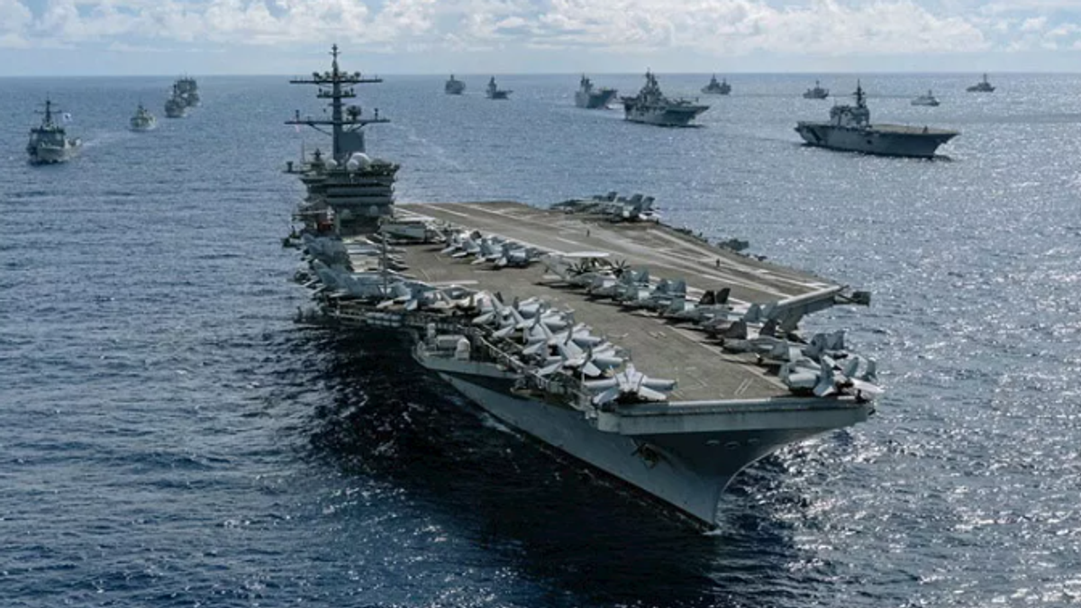 US deploys 10,000 troops and three aircraft carriers near Iran