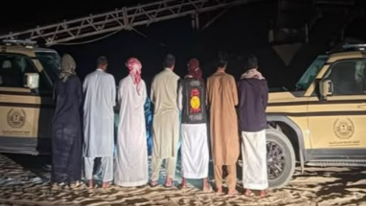 Keamanan Lingkungan Amankan 7 Penduduk Eksploitasi Endapan di Riyadh dan 8 Peralatan Penggali Tanah