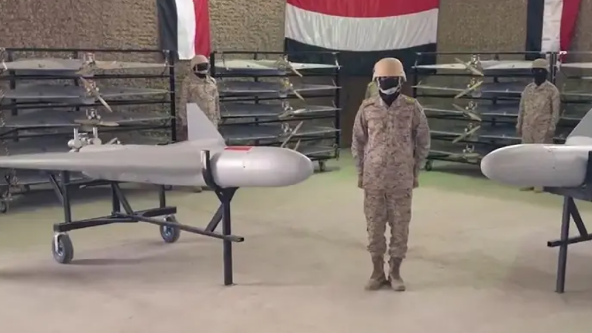 Drone strikes target Houthi positions in Marib