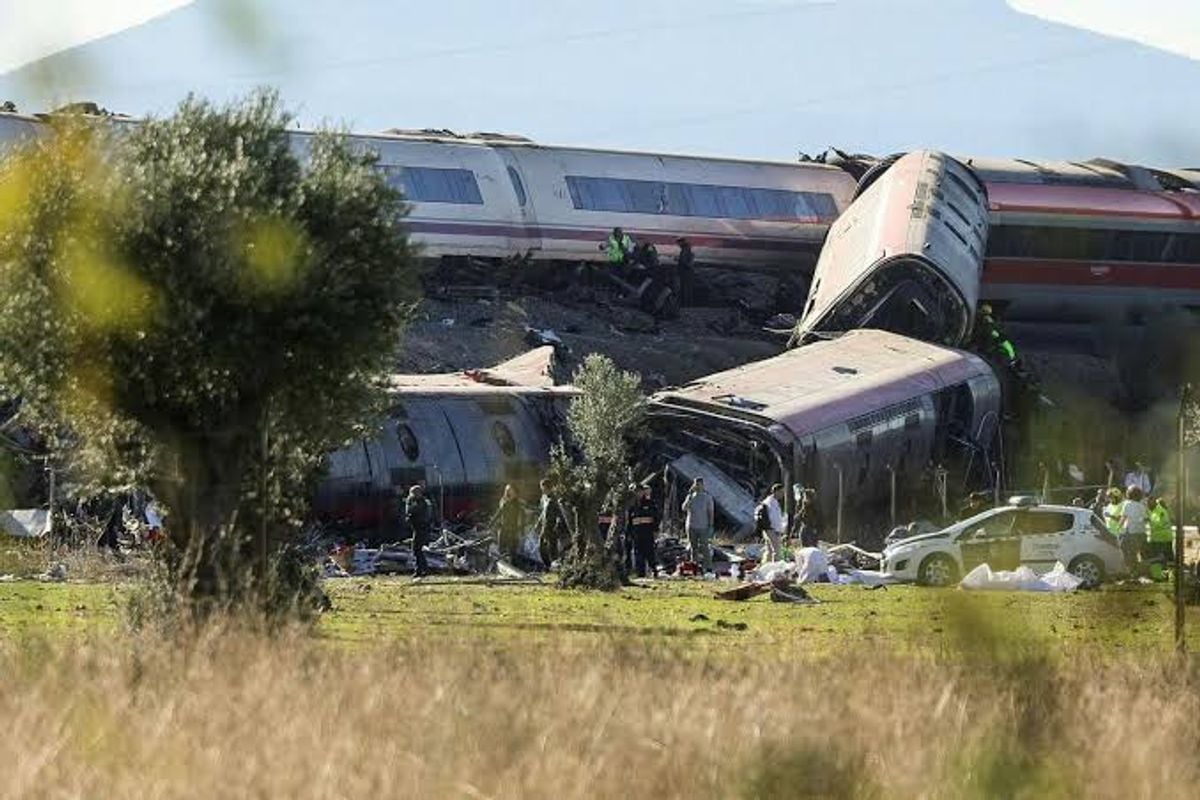 At least 10 killed in high-speed train collision south of Madrid