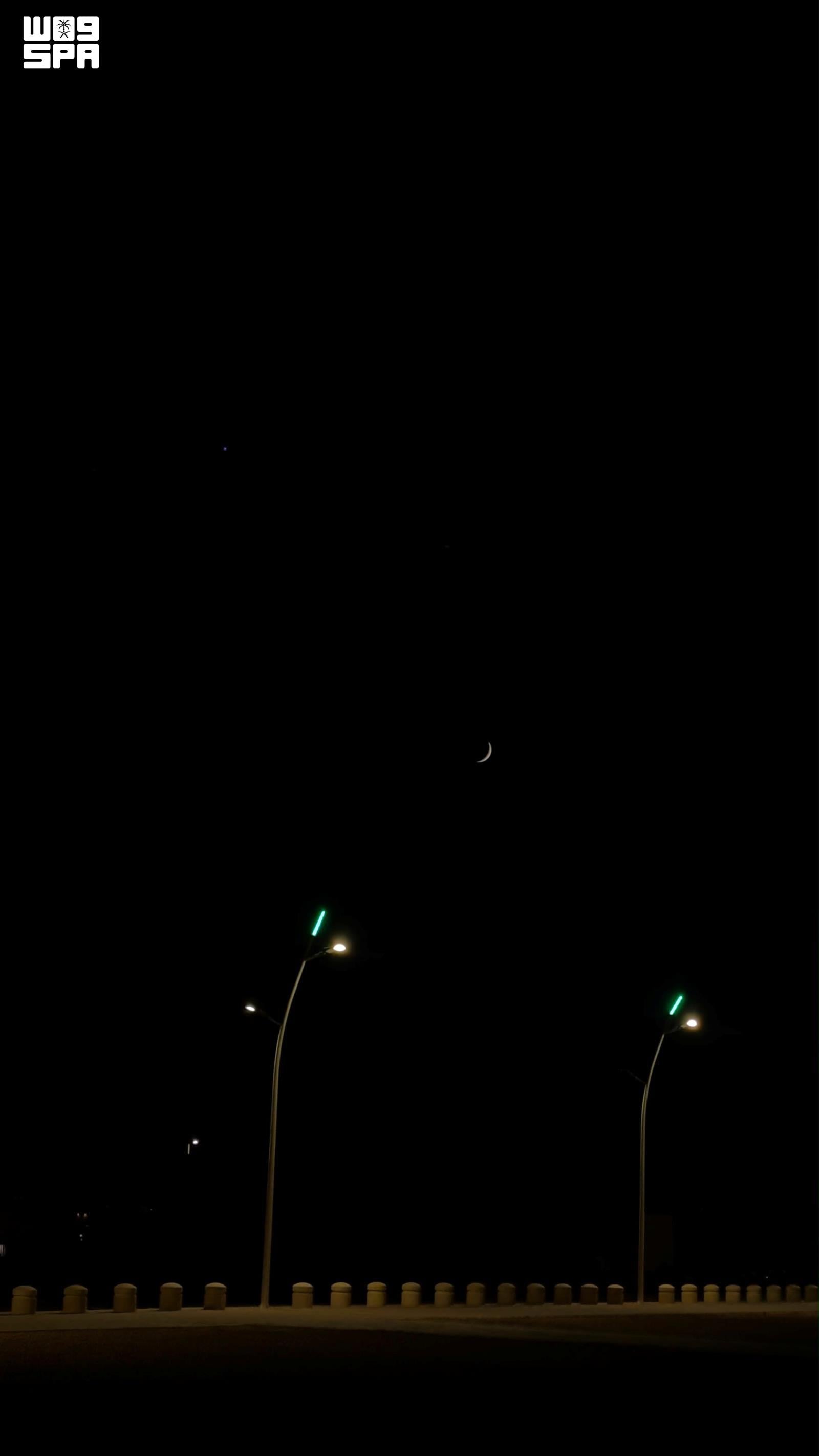 Crescent moon and Venus conjunction dazzles skies over Turaif