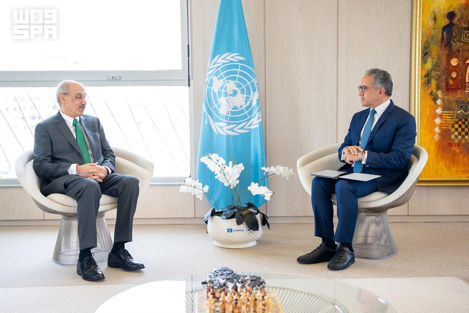 El presidente del Banco Islámico de Desarrollo aborda con la UNESCO el refuerzo de la cooperación estratégica