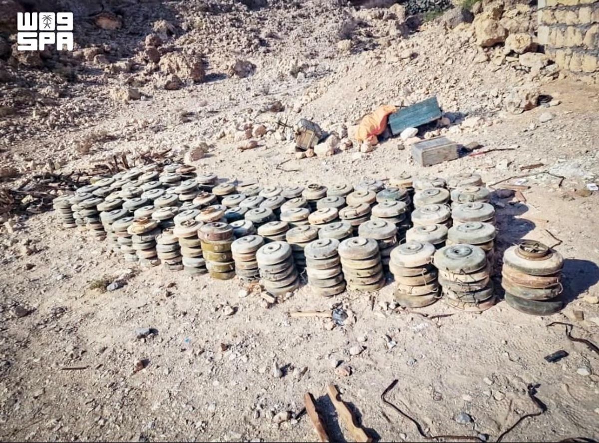 KSRelief’s Masam project clears 1,303 landmines in Yemen in one week