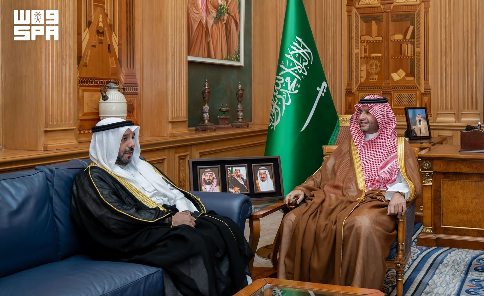 Le prince Turki ben Mohammed ben Fahd reçoit l'ambassadeur du Koweït à Riyad