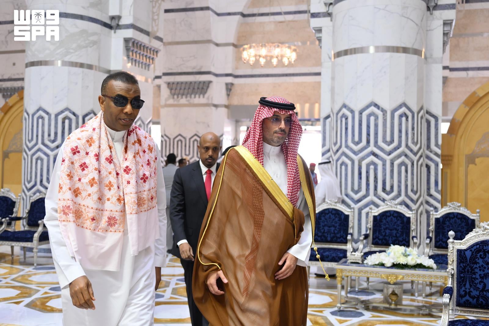 Le Premier ministre somalien Hamza Abdi Barre arrive à Djeddah