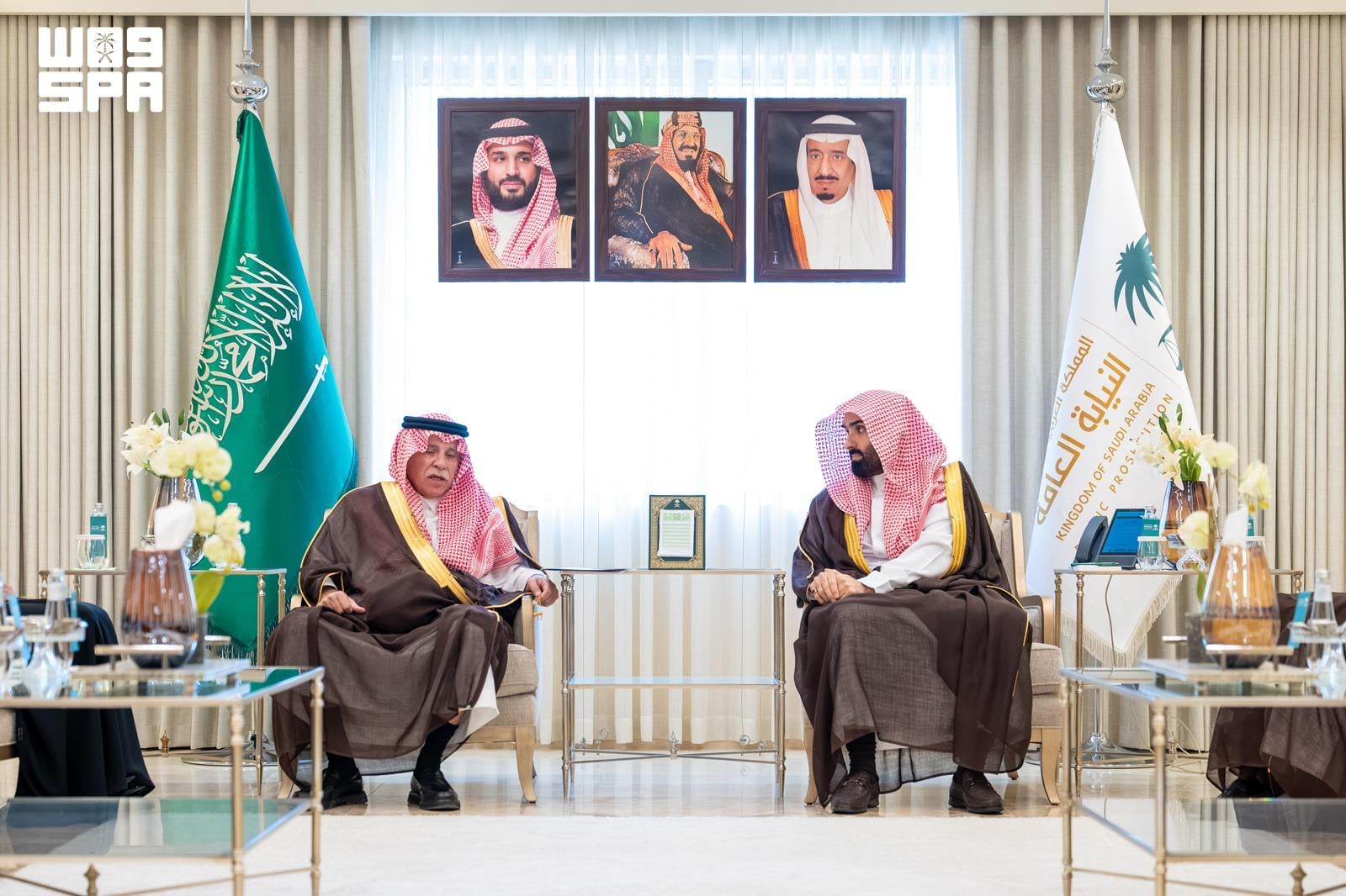 Public prosecutor, commerce minister discuss coordination in Riyadh