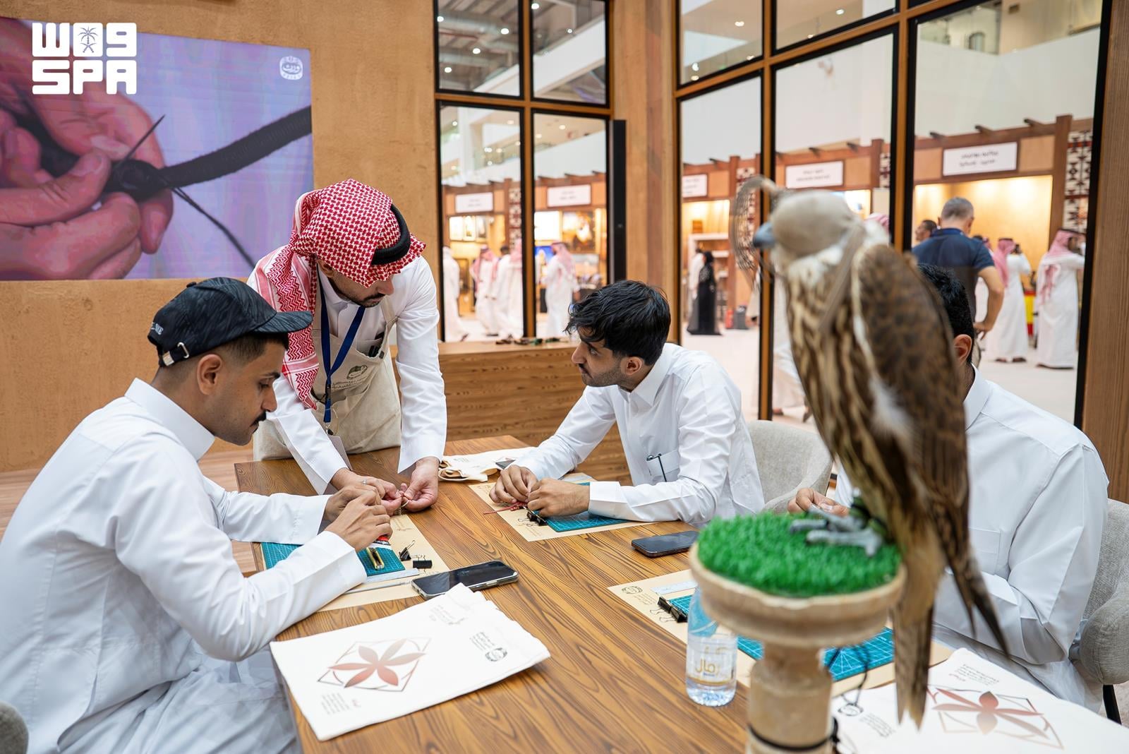 Wirth Institute showcases Saudi traditional arts at Falcon and Hunting Exhibition