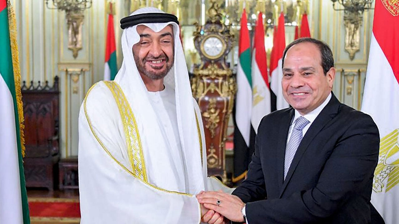 الرئيس المصري يصل الإمارات لبحث جهود حماية الأمن القومي العربي