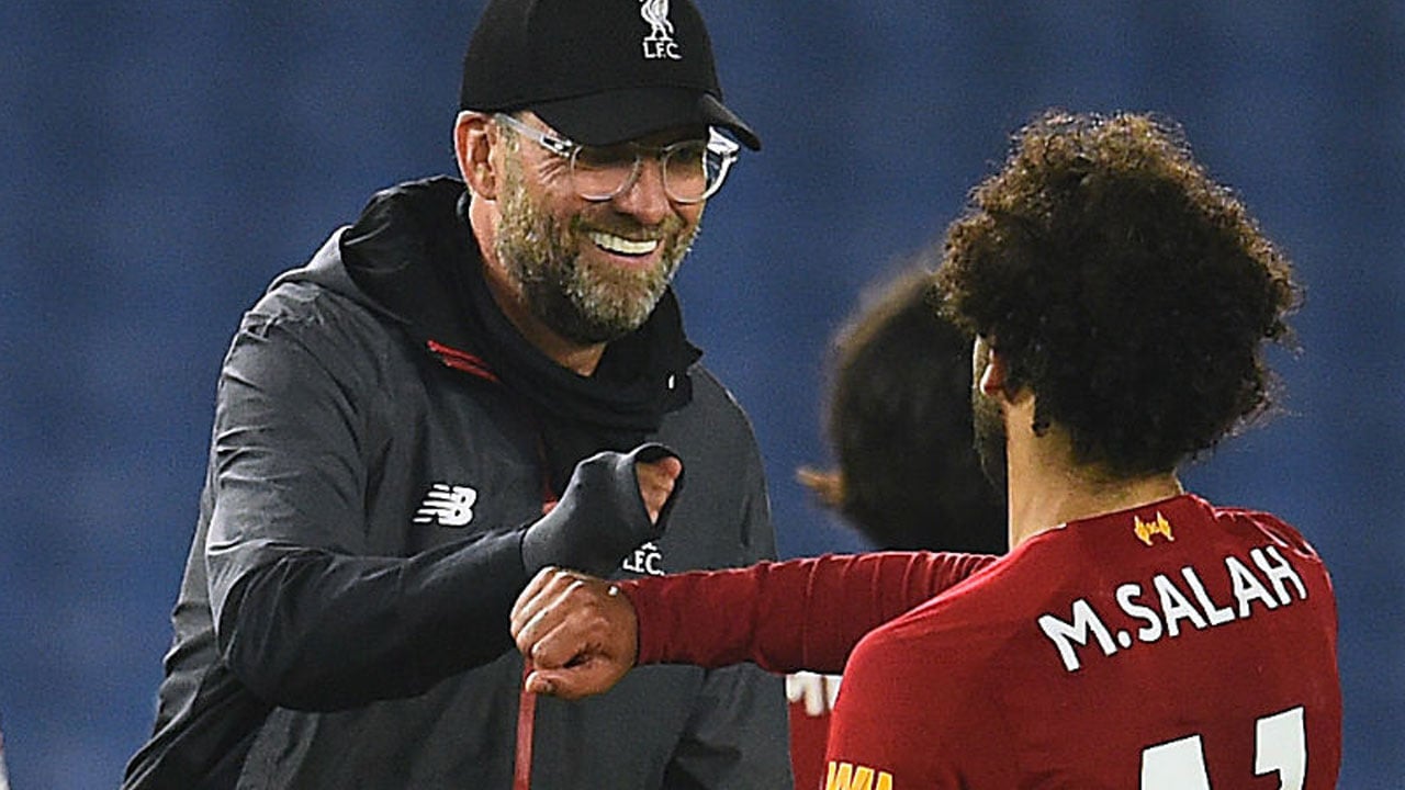 كلوب: رقم محمد صلاح مع ليفربول «جنوني»

