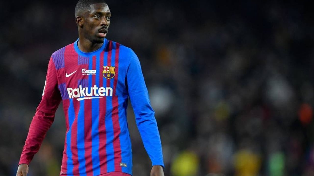 برشلونة يسعى لتجديد عقد ديمبلي