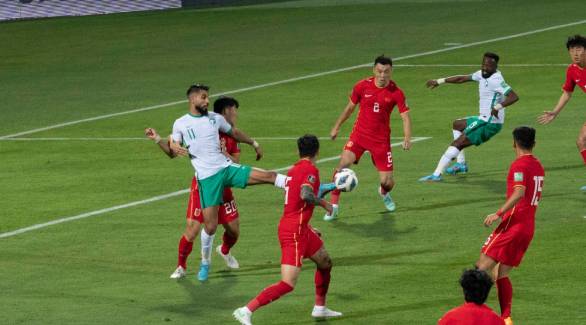 الشوط الأول.. رأسية الشهري تمنح الأخضر تقدمًا مستحقًّا أمام الصين