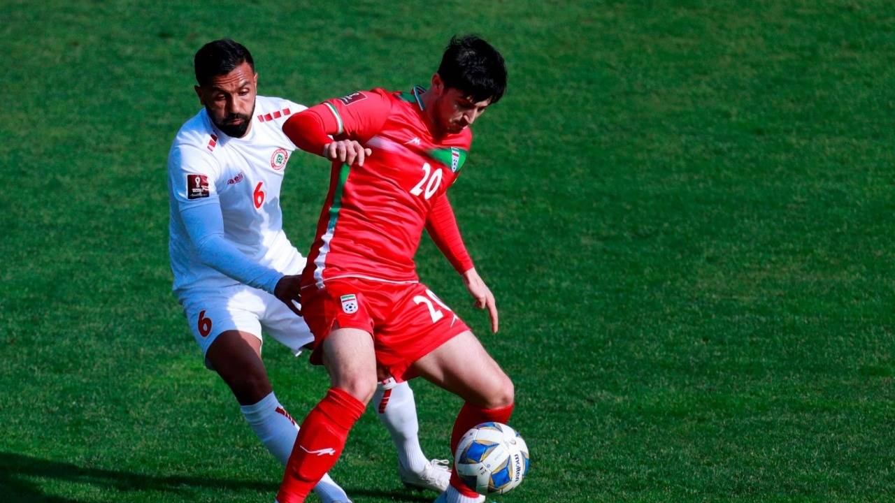 إيران تبدد آمال لبنان في مطاردة ملحق تصفيات كأس العالم