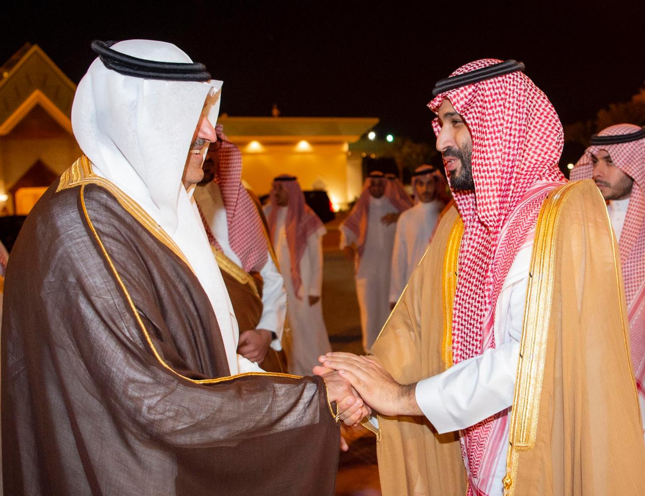 ولي العهد يغادر المدينة المنورة
