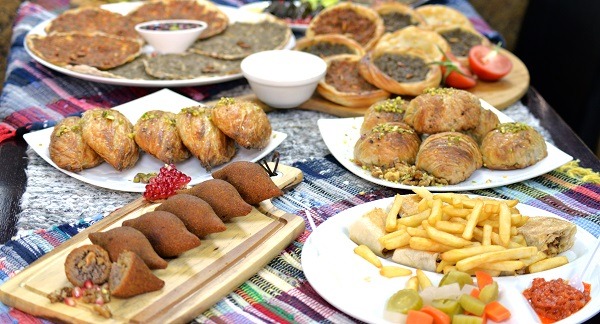 الاكلات الاشهر في الدول العربية  
