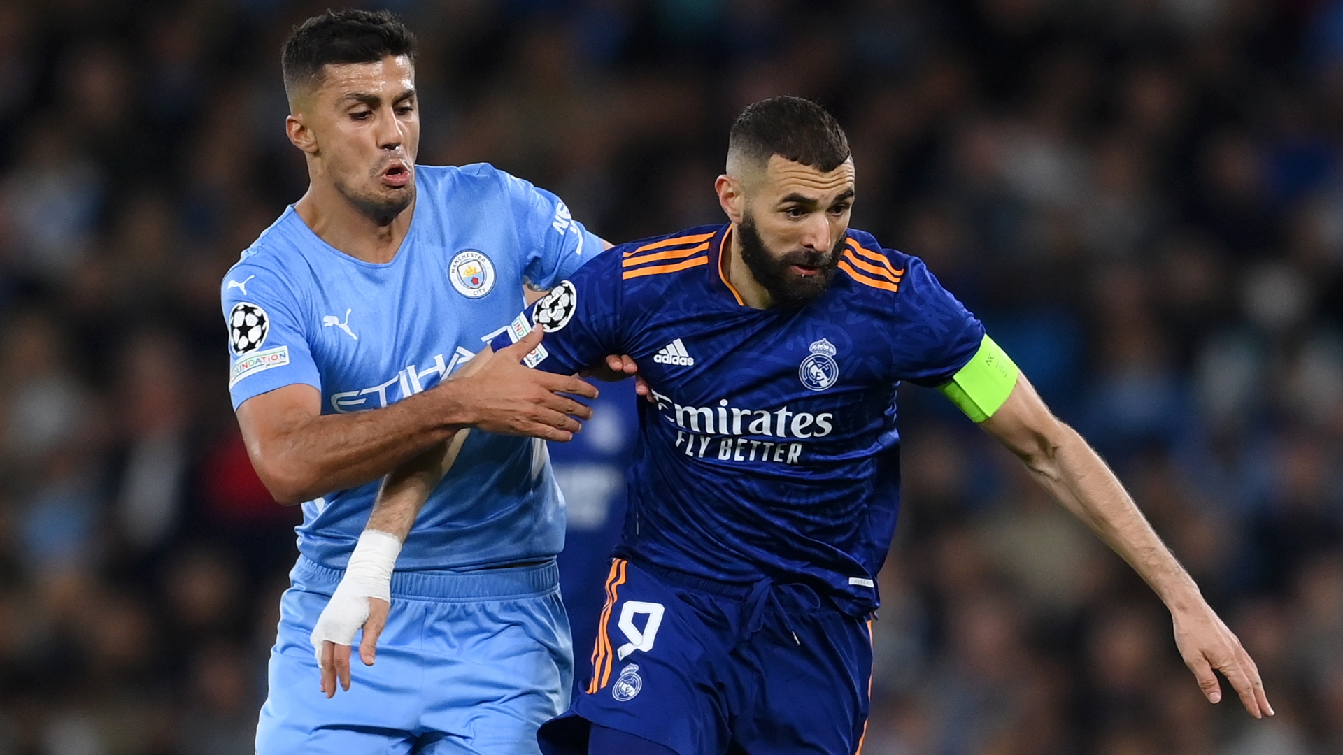 موعد صدام ريال مدريد ومانشستر سيتي.. التشكيل المتوقع والقنوات الناقلة