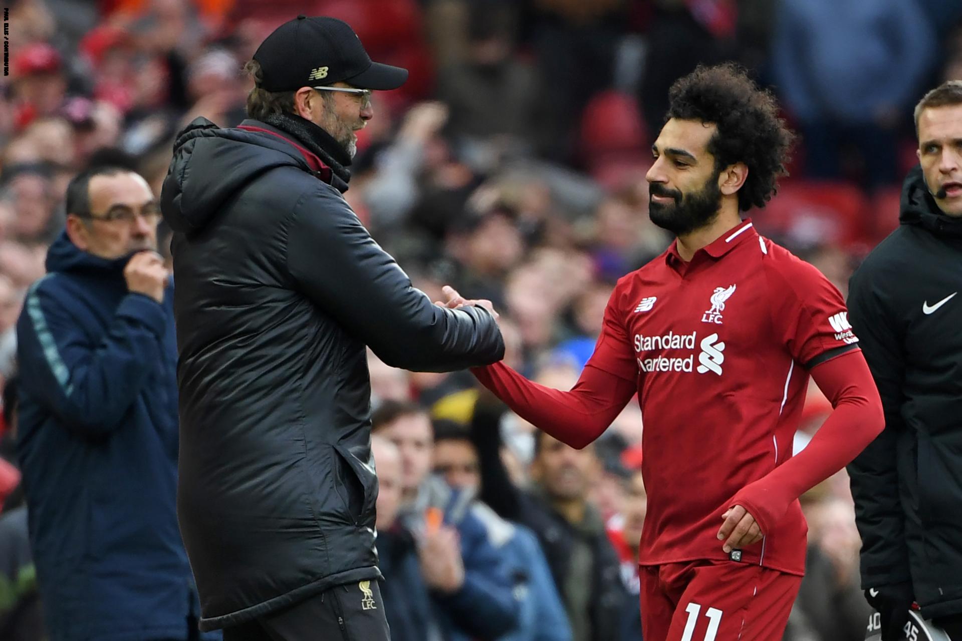كلوب: الطاقم الطبي نصحني بعدم مشاركة صلاح أساسيًا أمام ولفرهامبتون