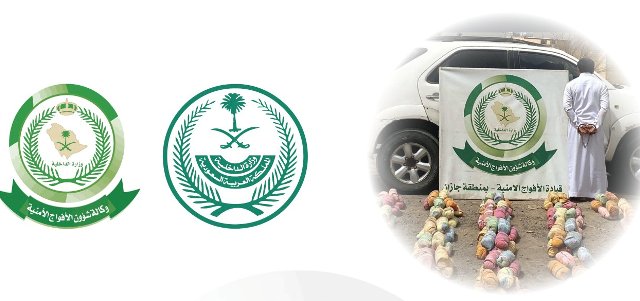 الإطاحة بمواطن بحوزته 189 كيلو جرامًا من نبات القات المخدِّر بجازان