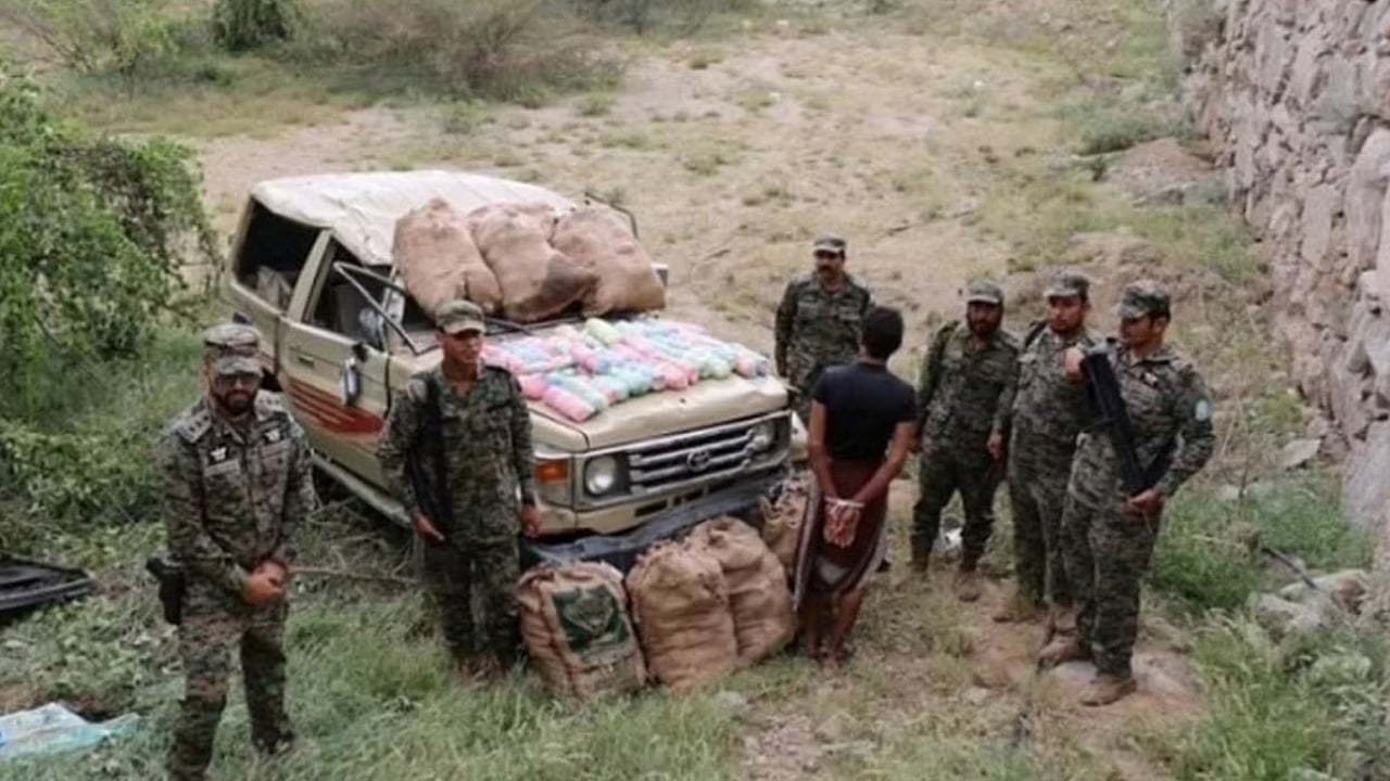 ضبط مواطن بحوزته 55 كيلو حشيش في عسير
