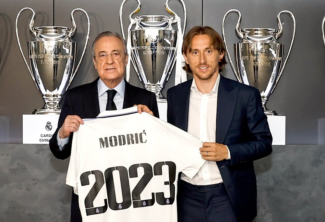 ريال مدريد يؤّمن بقاء مودريتش حتى 2023