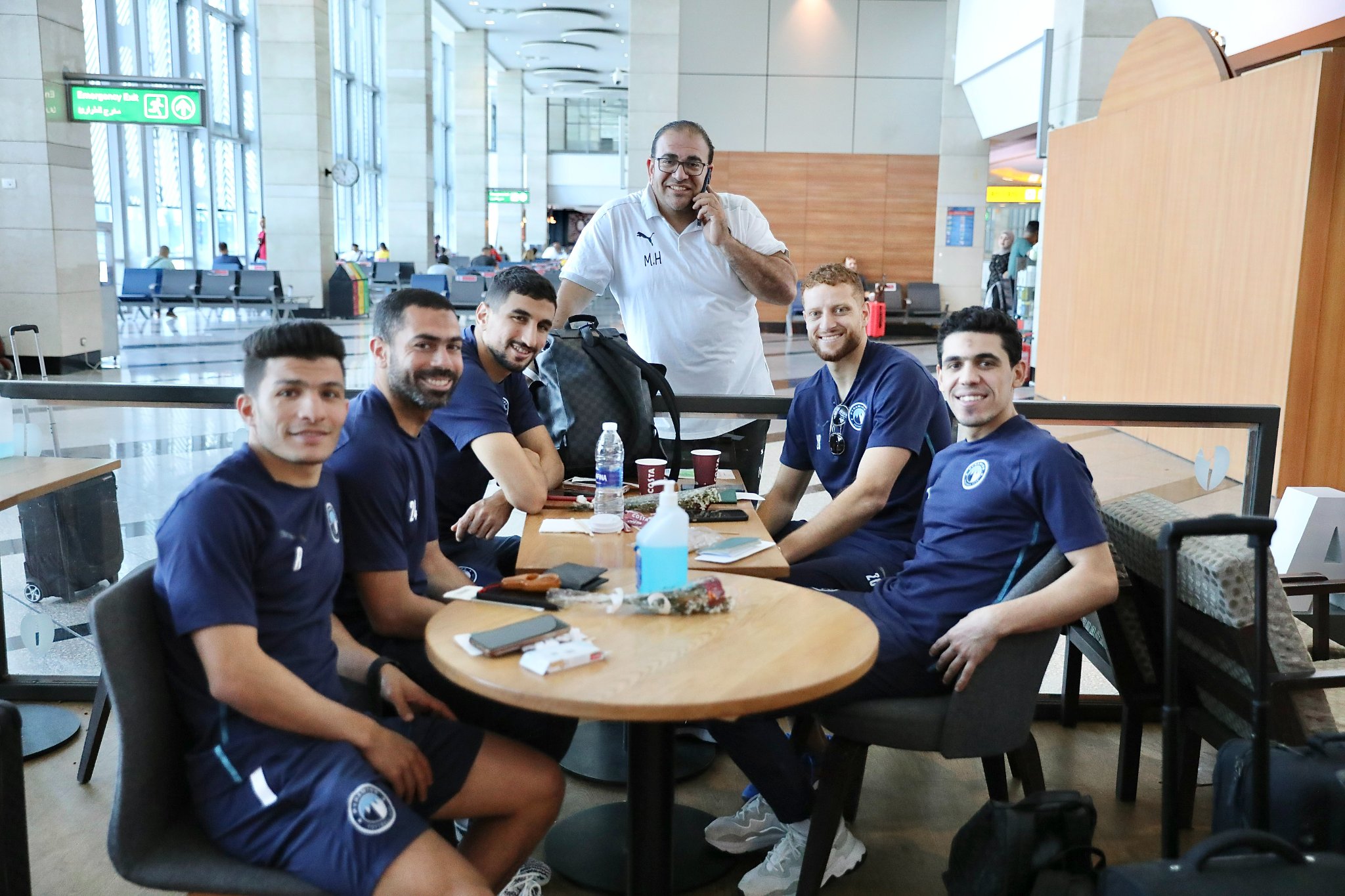 بيراميدز يصل إلى المملكة استعدادًا لمواجهة الاتحاد وديًا
