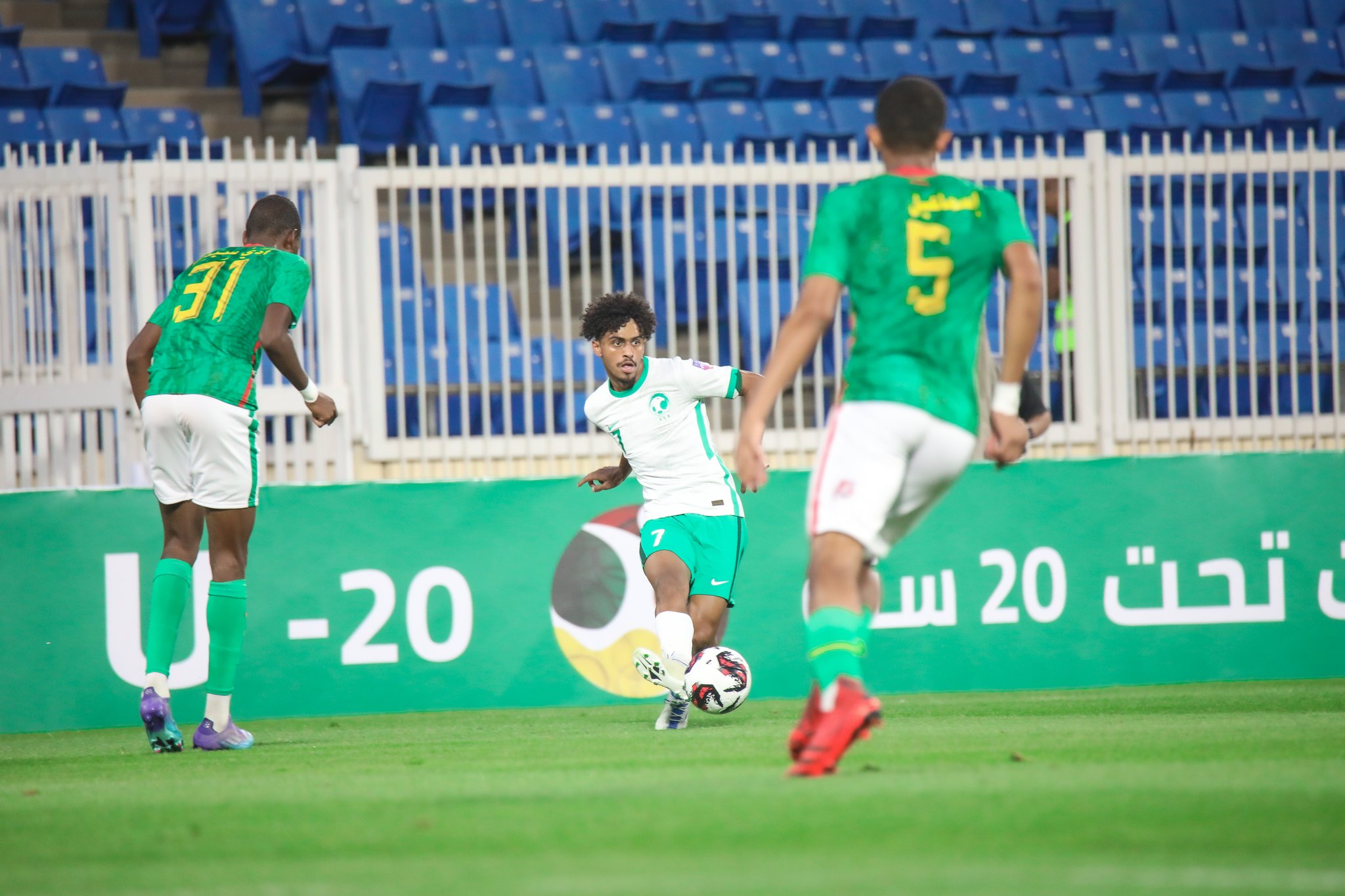 أخضر الشباب يفوز على نظيره الموريتاني بثنائية نظيفة في كأس العرب