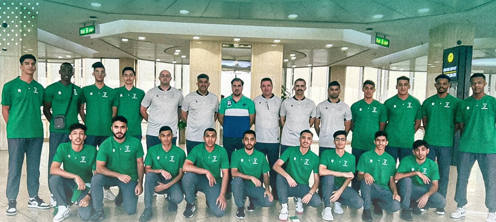 «شباب الأخضر» ضمن المجموعة الثانية ببطولة غرب آسيا للكرة الطائرة