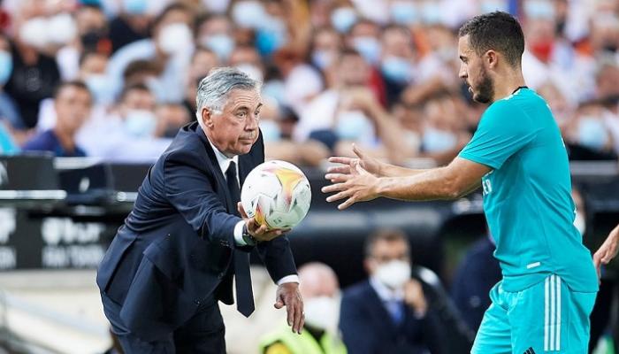 أنشيلوتي يمنح هازارد الضوء الأخضر للرحيل عن ريال مدريد