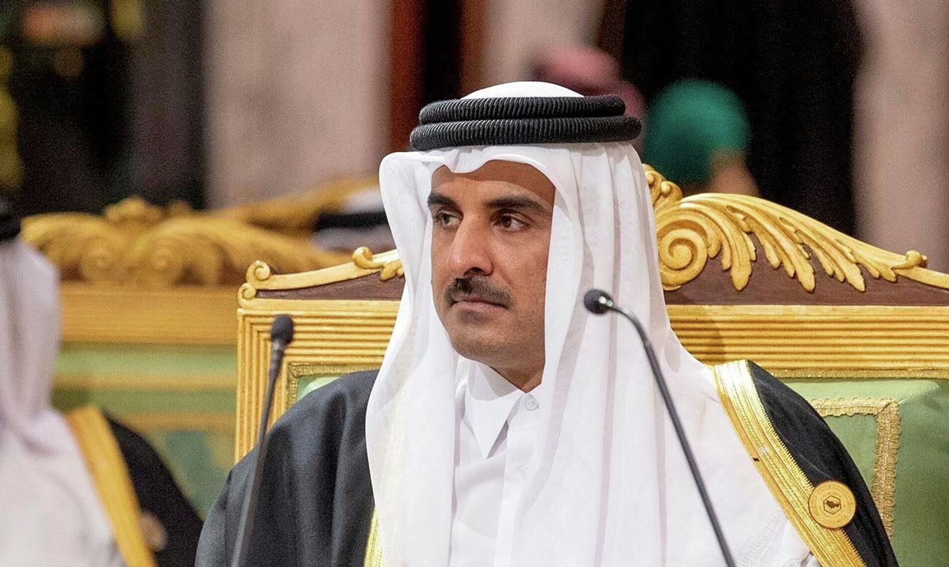 أمير قطر: لا يجوز أن يكون دور العرب اقتراح التسويات ودور إسرائيل رفضها 
