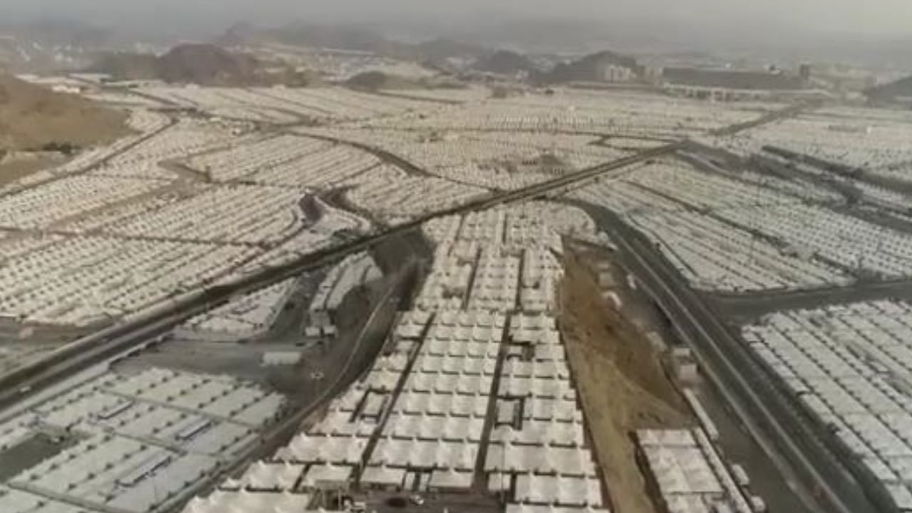 بالفيديو.. الجهات الأمنية تبدأ تطويق المشاعر المقدسة لتأمين دخول الحجاج