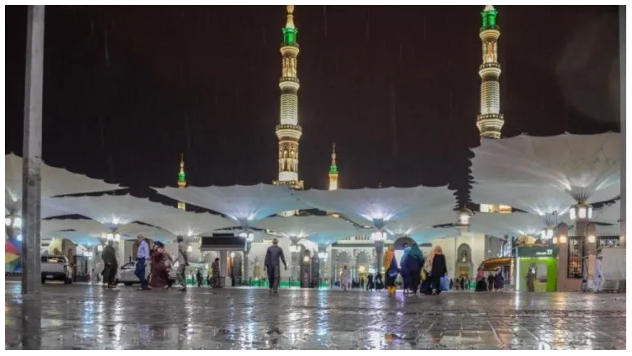 مركز «الأرصاد» ينبه من أمطار غزيرة على منطقة المدينة المنورة
