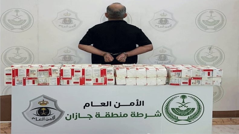 ضبط مواطن في جازان بحوزته 45 ألف قرص خاضع لتنظيم التداول الطبي
