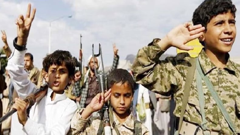 خلال 4 سنوات.. منظمة حقوقية توثق 21 ألف حالة انتهاك حوثي ضد أطفال اليمن
